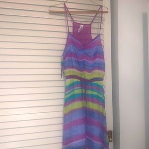 Aeropostale Boho Chic Striped Maxi Dress